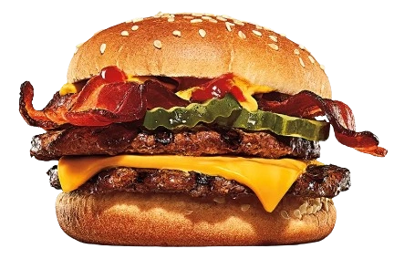 Burger King Double Cheeseburgers Menu With Prices Bacon Double Cheeseburger