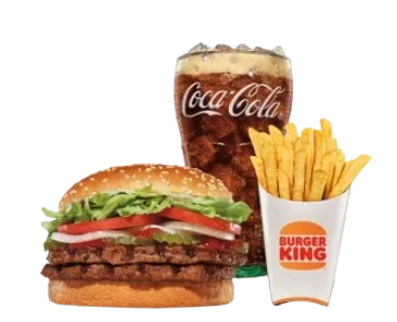Burger King Double Whopper Meals Price Nutrition and Allergen Double Whopper Meals