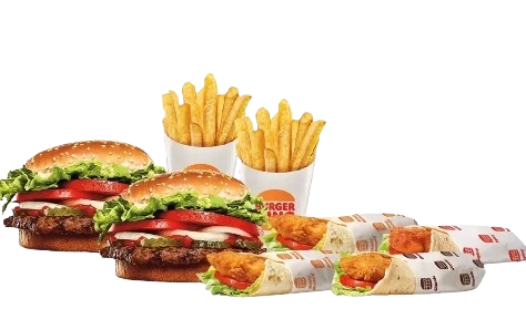 Burger King Family Bundles Menu With Prices Ultimate Wrap Bundle