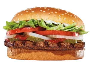 Burger King Whopper Price Nutrition and Allergen Whopper