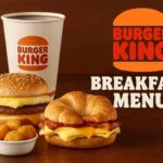 Burger King Breakfast Menu Burger King Breakfast Menu