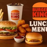 Burger King Lunch Menu Lunch