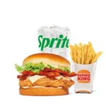 Burger King Bacon and Swiss Royal Crispy Chicken Meal Price Nutrition and Allergen Bacon and Swiss Royal Crispy Chicken Meal