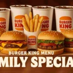 Burger King Menu Family Special Family Special