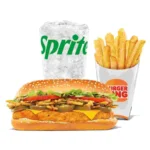 Burger King Loaded Jalapeño Original Chicken Sandwich Meal Price Nutrition and Allergen Loaded Jalapeño Original Chicken Sandwich Meal Medium