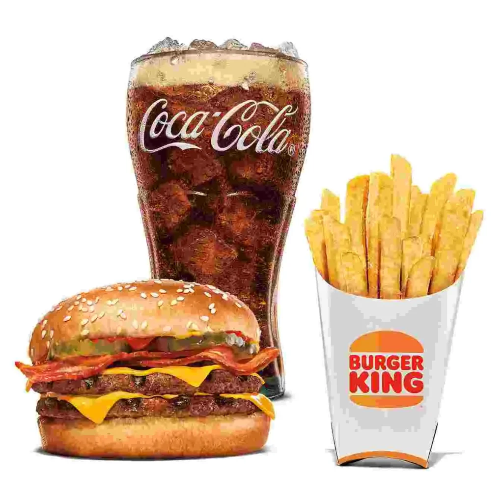 Bacon Double Cheeseburger Meal Medium