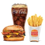Burger King Bacon Double Cheeseburger Meal Medium Price Nutrition and Allergen Bacon Double Cheeseburger Meal Medium