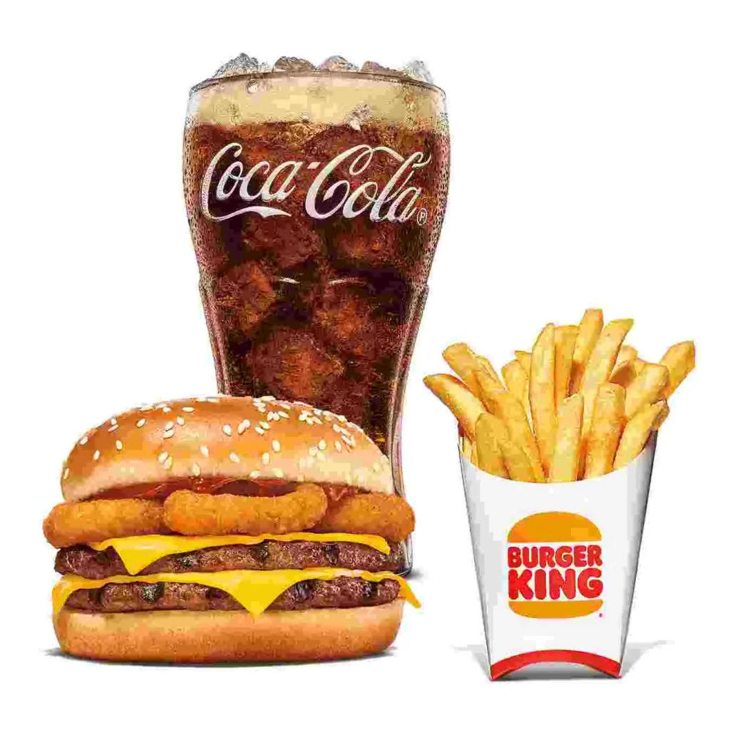 Rodeo Double Cheeseburger Meal Small