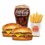 Burger King Two Cheeseburger Meal Medium Price Nutrition and Allergen Two Cheeseburger Meal Medium